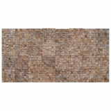 Vidaxl wandpaneel 11 st naturel 30 x 30 x 2 cm