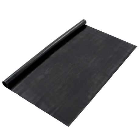 Vidaxl vloermat zwart 1,2 x 5 m rubber