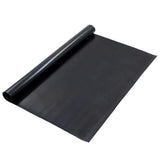 Vidaxl vloermat zwart 1,2 x 2 m rubber