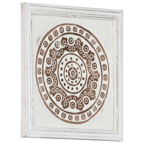 Vidaxl kunst decoratie 2 st 40 x 40 x 1,5 cm geconstrueerd hout