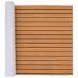 Vidaxl bootmat bruin en zwart 240 x 90 cm eva