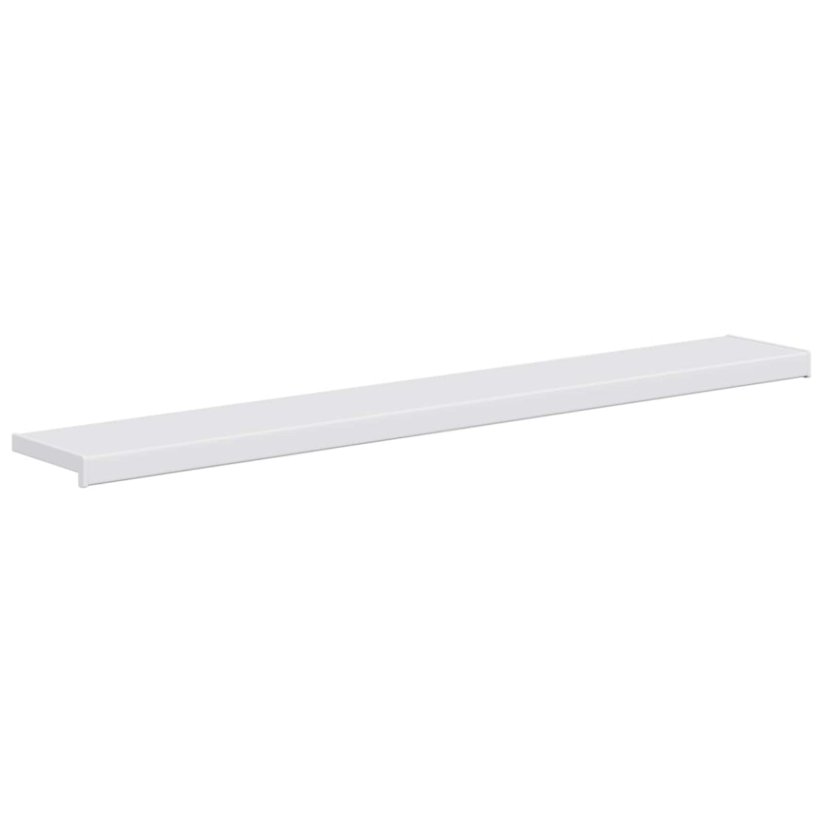 Vidaxl raamsokkel wit 120 x 25 x 4,5 cm pvc