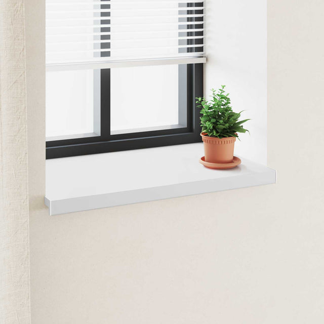 Vidaxl raamsokkel wit 60 x 50 x 4,5 cm pvc