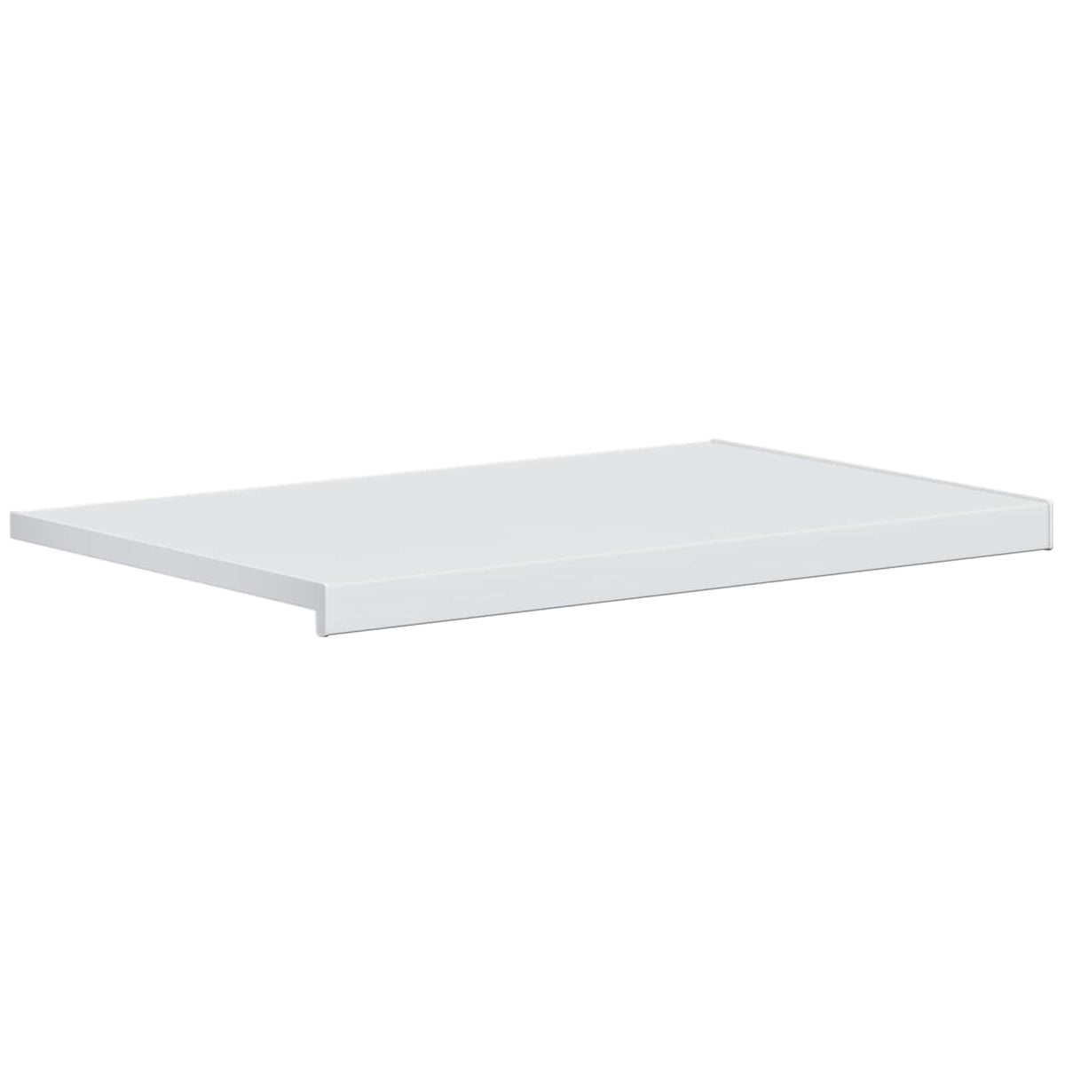 Vidaxl raamsokkel wit 80 x 50 x 4,5 cm pvc