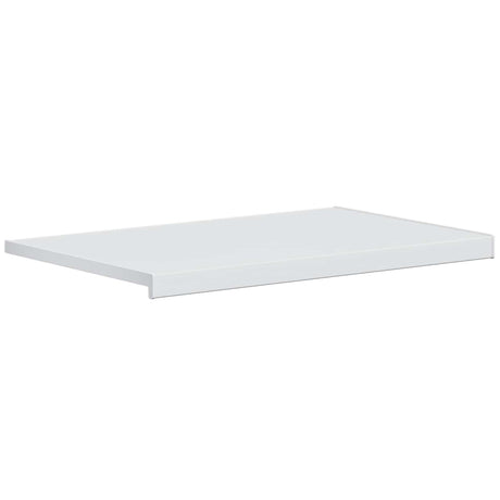 Vidaxl raamsokkel wit 100 x 50 x 4,5 cm pvc