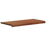 Vidaxl raamsokkel bruin hout 60 x 40 x 4,5 cm pvc
