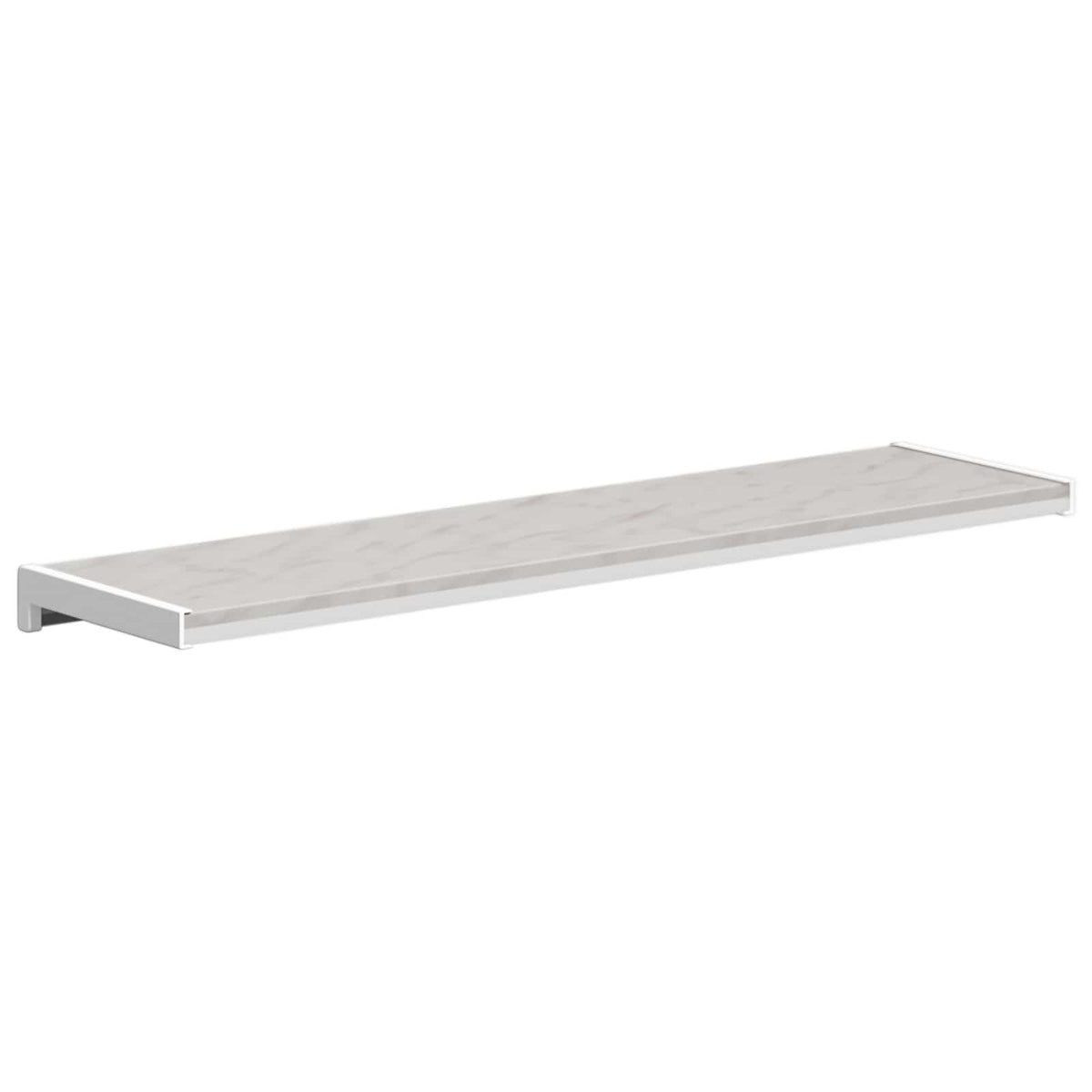 Vidaxl raamsokkel marmer textuur 100 x 20 x 4,5 cm pvc
