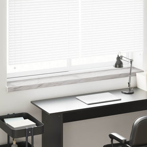 Vidaxl raamsokkel marmer textuur 140 x 20 x 4,5 cm pvc