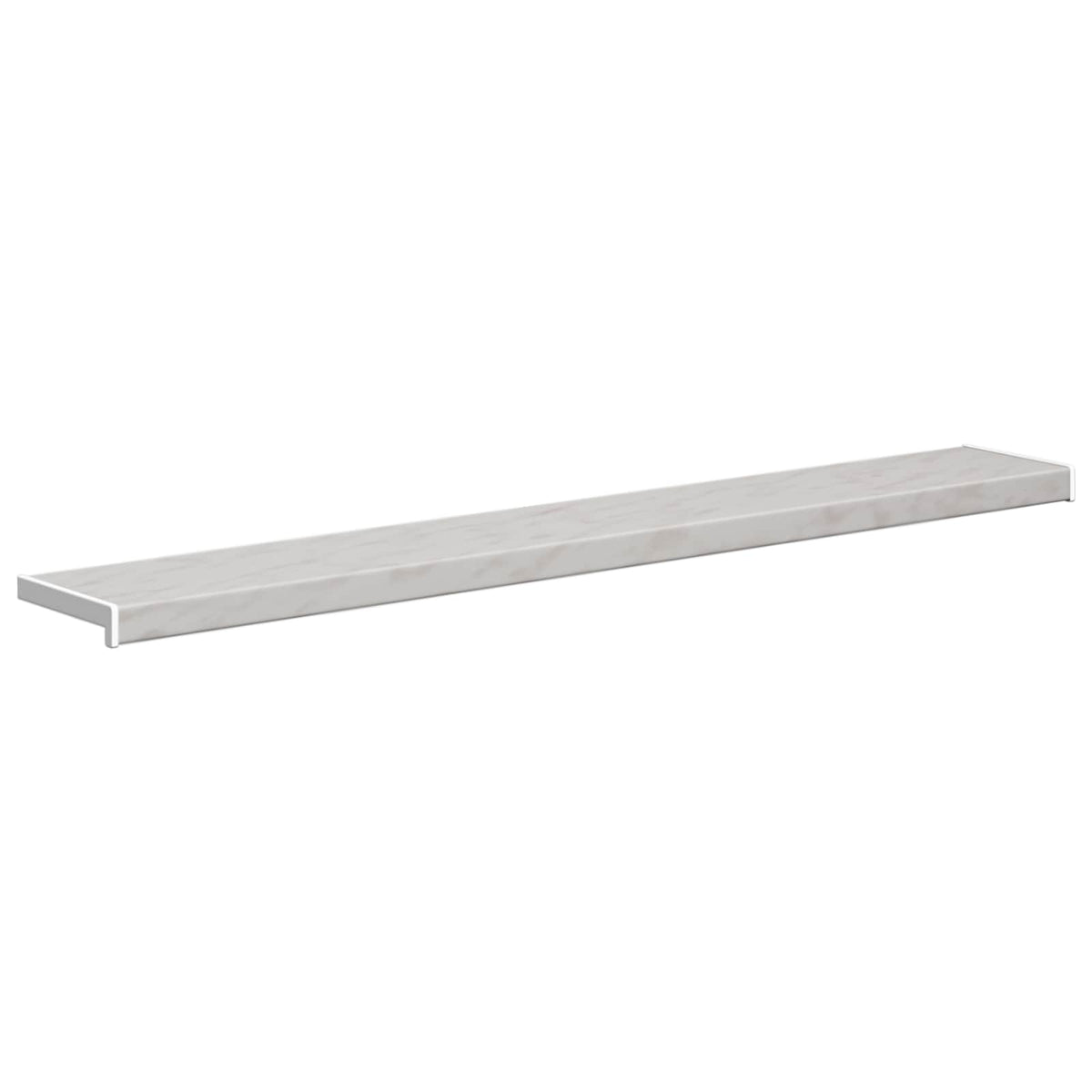 Vidaxl raamsokkel marmer textuur 120 x 25 x 4,5 cm pvc
