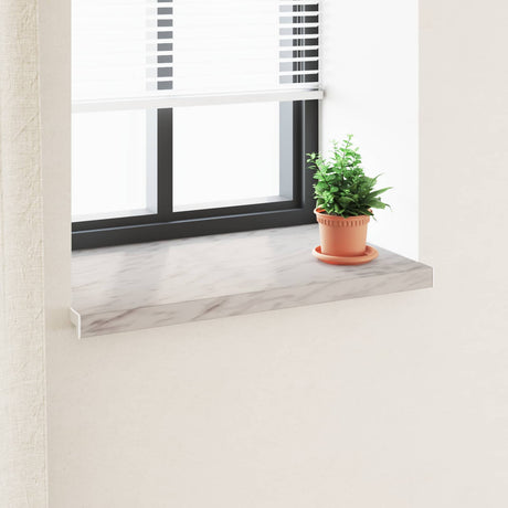 Vidaxl raamsokkel marmer textuur 100 x 50 x 4,5 cm pvc