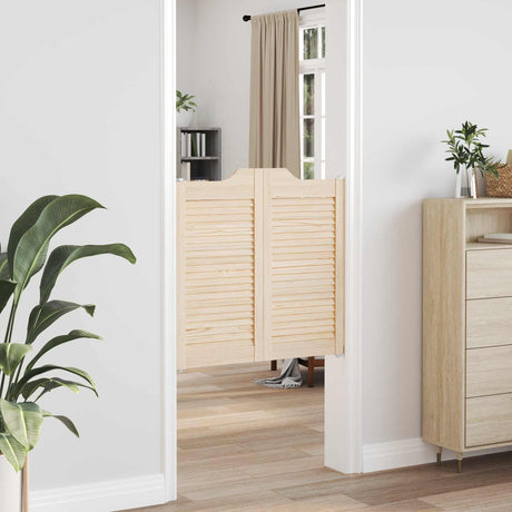 Vidaxl schuifdeuren 80 x 40 cm massief grenenhout naturel