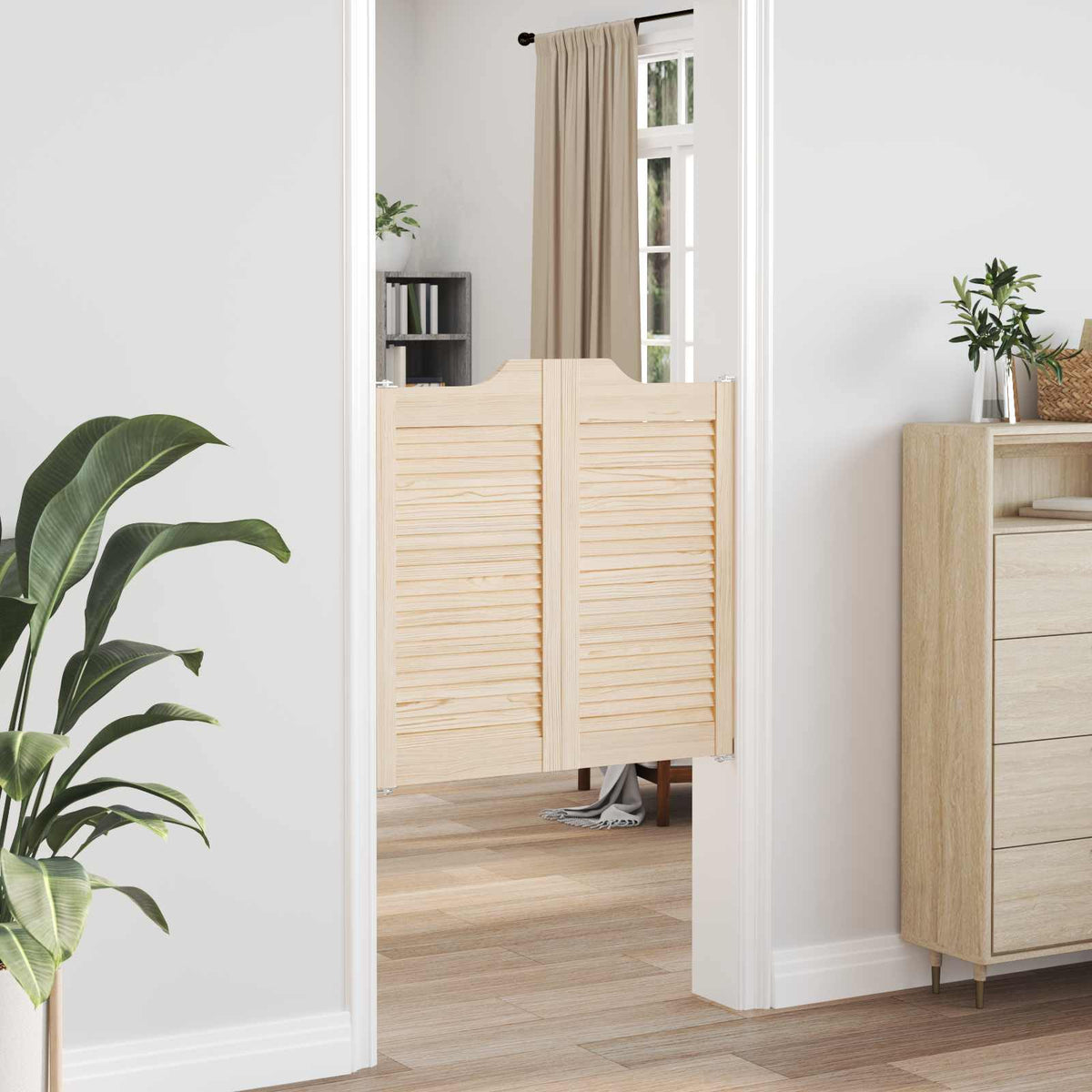 Vidaxl schuifdeuren 2 st 80 x 40 cm massief grenenhout naturel