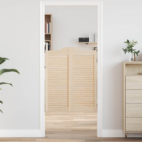 Vidaxl schuifdeuren 2 st 100 x 40 cm massief grenenhout naturel