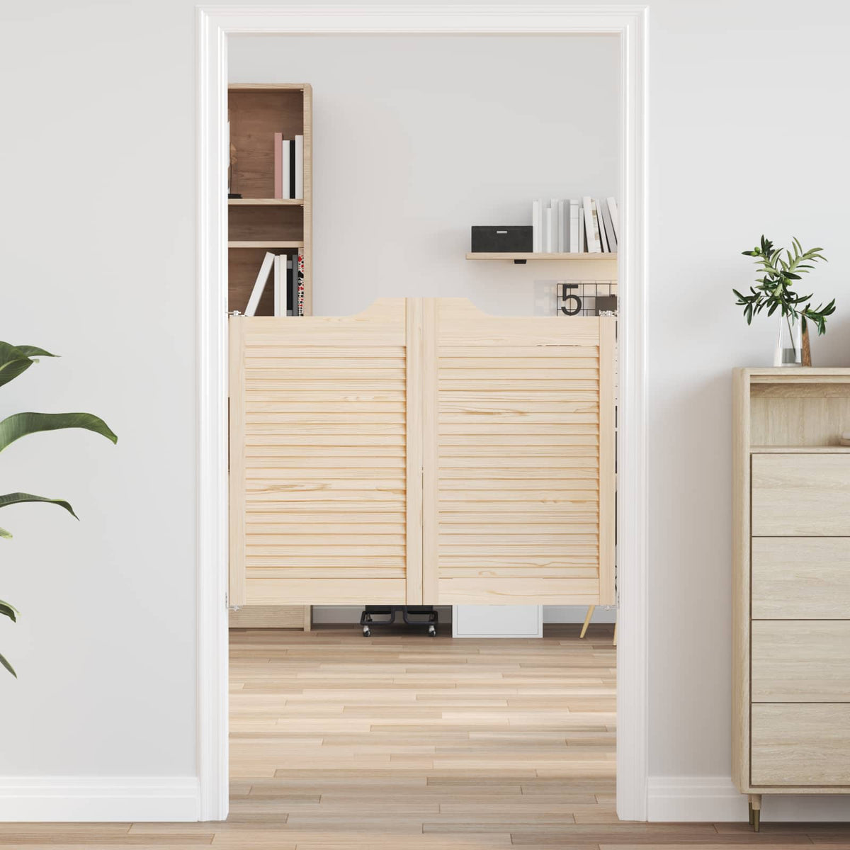 Vidaxl schuifdeuren 80 x 50 cm massief grenenhout naturel