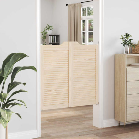 Vidaxl schuifdeuren 100 x 50 cm massief grenenhout naturel