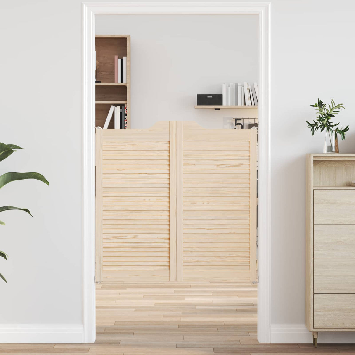 Vidaxl schuifdeuren 2 st 100 x 50 cm massief grenenhout naturel
