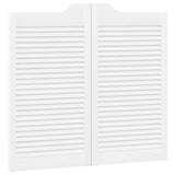 Vidaxl schuifdeuren 90 x 40 cm massief grenenhout wit