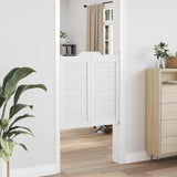 Vidaxl schuifdeuren 2 st 90 x 40 cm massief grenenhout wit