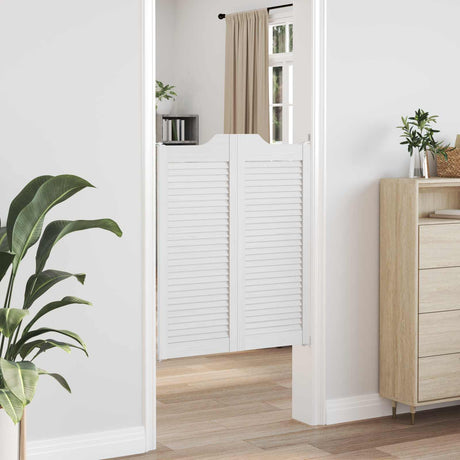 Vidaxl schuifdeuren 100 x 40 cm massief grenenhout wit