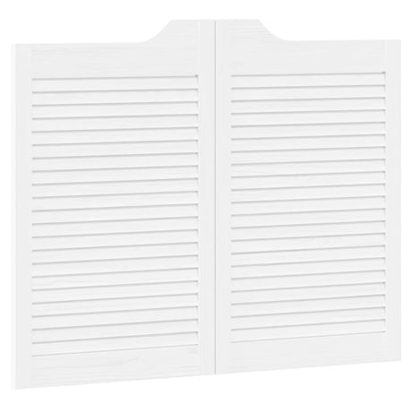 Vidaxl schuifdeuren 80 x 50 cm massief grenenhout wit