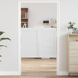 Vidaxl schuifdeuren 90 x 50 cm massief grenenhout wit