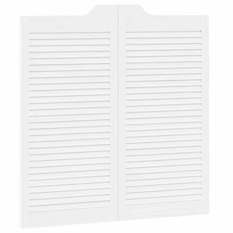 Vidaxl schuifdeuren 100 x 50 cm massief grenenhout wit