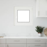 Vidaxl kleur binnenkant kelderraam wit risor 50 x 50 cm