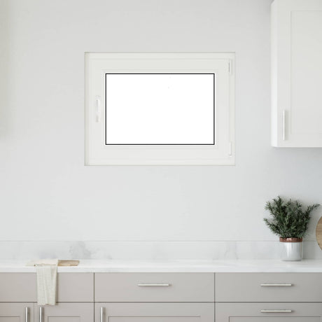 Vidaxl kleur binnenkant kelderraam wit risor 80 x 50 cm