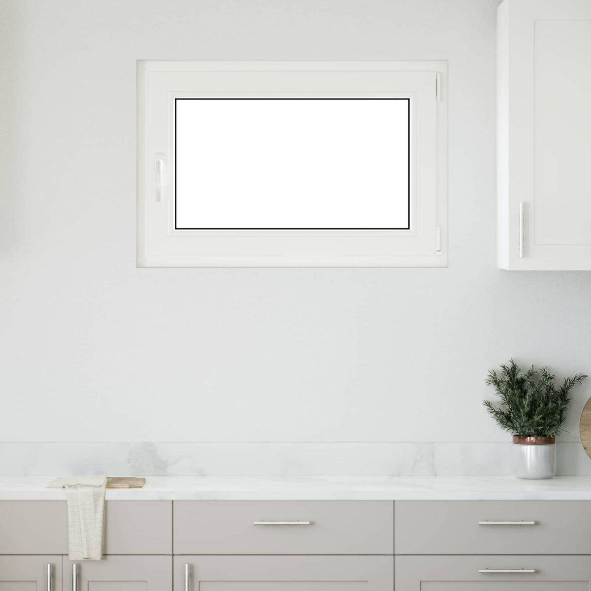 Vidaxl kleur binnenkant kelderraam wit risor 90 x 50 cm