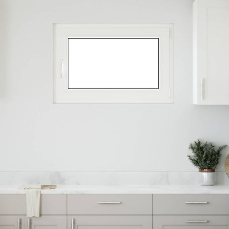 Vidaxl kleur binnenkant kelderraam wit risor 90 x 50 cm