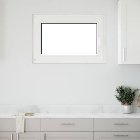 Vidaxl kleur binnenkant kelderraam wit risor 90 x 50 cm