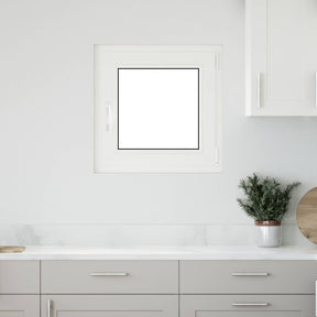 Vidaxl kleur binnenkant kelderraam wit risor 60 x 60 cm