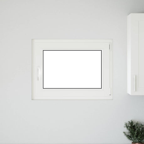 Vidaxl kleur binnenkant kelderraam wit risor 80 x 50 cm