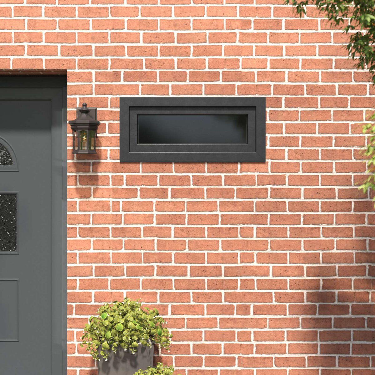 Vidaxl kleur binnenkant kelderraam wit risor 90 x 40 cm