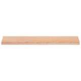 Vidaxl trapmatten 2 st naturel 120 x 25 x 2 cm massief beukenhout
