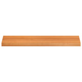 Vidaxl trapmatten 2 st licht bruin 90 x 25 x 2 cm massief beukenhout