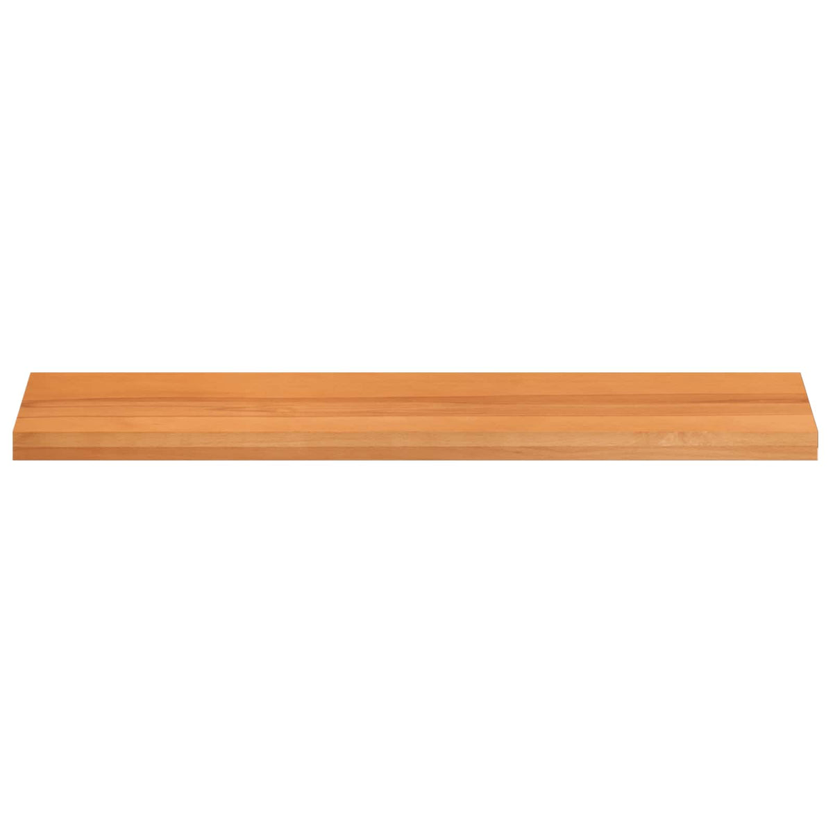 Vidaxl trapmatten 2 st licht bruin 120 x 30 x 2 cm massief beukenhout