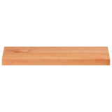 Vidaxl traplopers 2 st 70 x 30 x 2 cm lak massief beukenhout