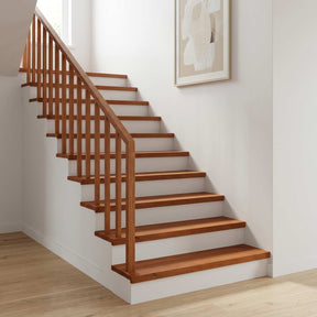 Vidaxl trapmatten 2 st bruin 70 x 25 x 2 cm massief beukenhout
