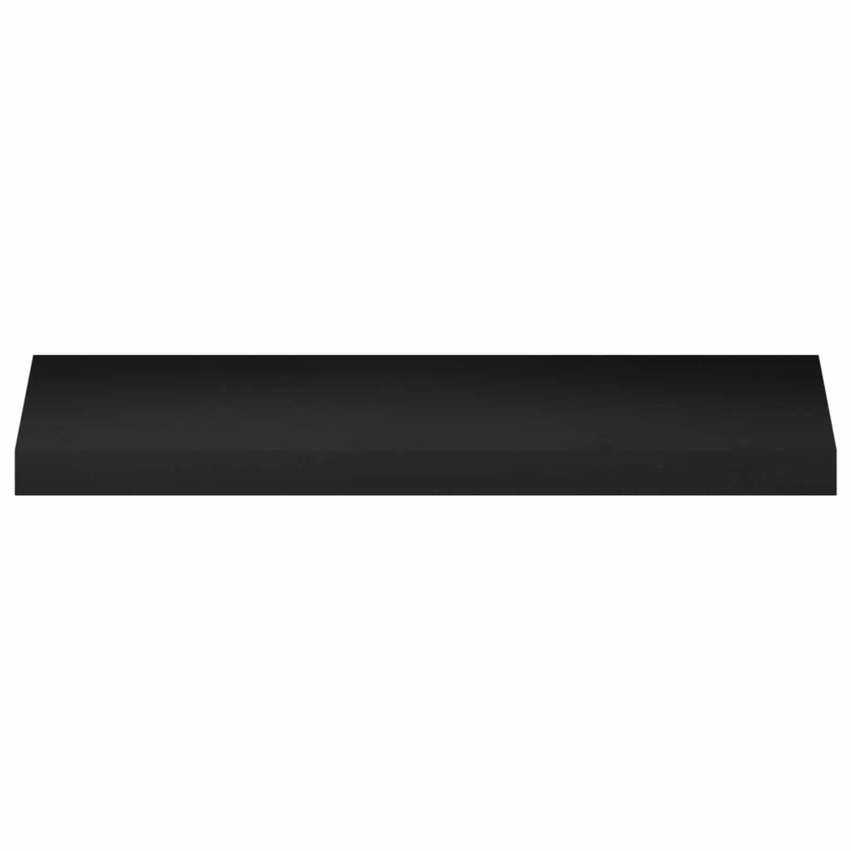 Vidaxl traplopers 2 st 90 x 25 x 2 cm zwart massief beukenhout