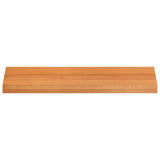 Vidaxl trapmatten 4 st licht bruin 80 x 25 x 2 cm massief beukenhout