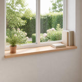 Vidaxl raamkozijnen 2 st naturel 70 x 40 x 2 cm massief beukenhout