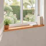 Vidaxl raamkozijnen 2 st lak 110 x 20 x 2 cm massief beukenhout