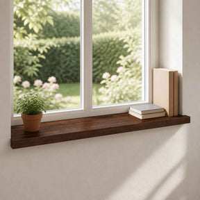Vidaxl raamkozijnen 2 st donkerbruin 70 x 40 x 2 cm massief beukenhout