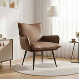 Vidaxl fauteuil cappuccino kunstleer