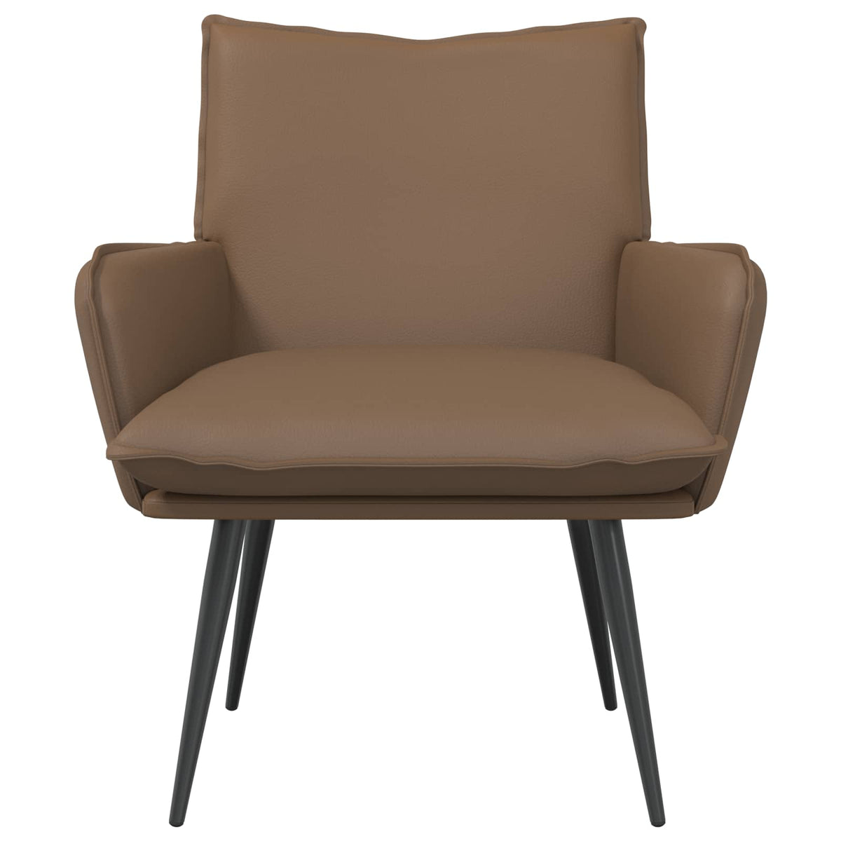 Vidaxl fauteuil cappuccino kunstleer