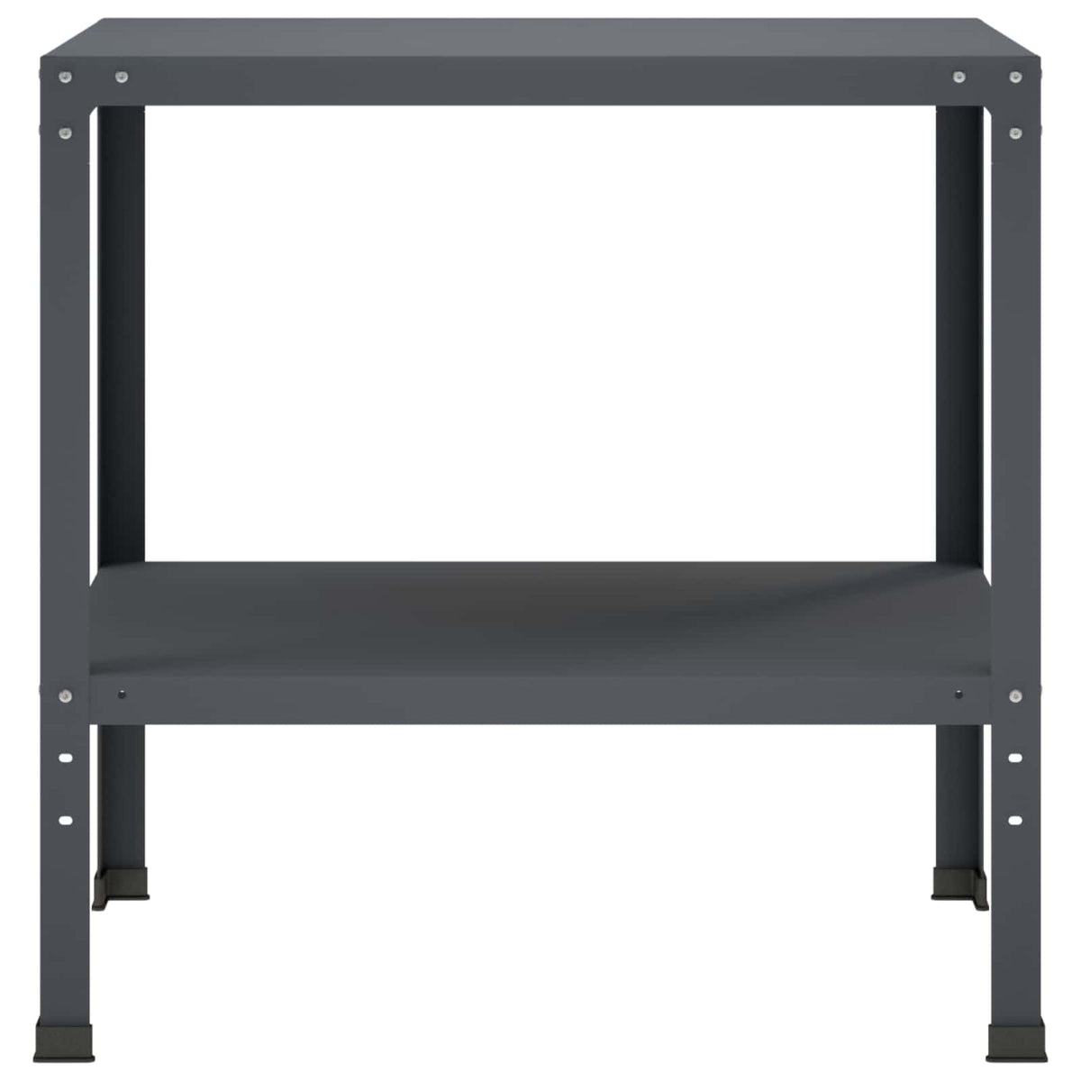 Vidaxl planttafel 60 x 50 x 80 cm gepoedercoat staal antraciet
