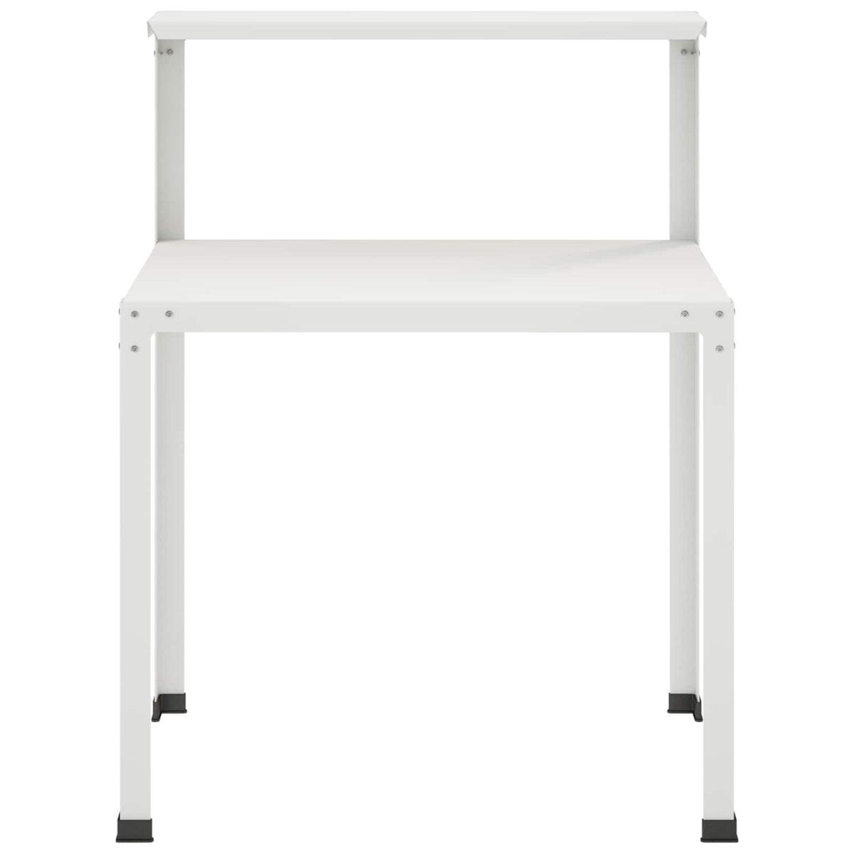 Vidaxl planttafel 60 x 50 x 104 cm gepoedercoat staal wit