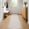 Vidaxl vloerkleed crèmekleurig 50 x 100 cm 100% polyester 3 mm wasbaar