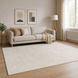 Vidaxl vloerkleed crèmekleurig 120 x 180 cm 100% polyester 3 mm